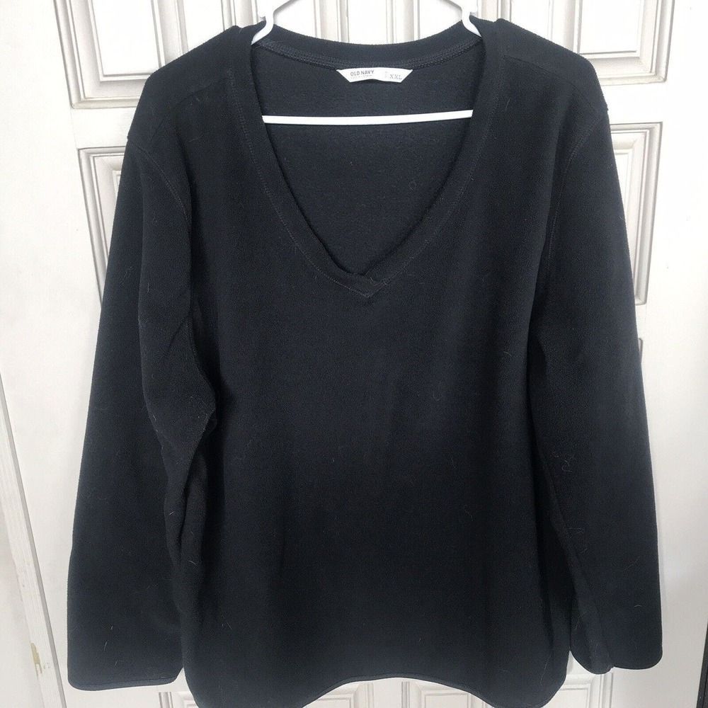Old Navy SzXXL Fleecy V Neck Long Sleeves Lt Weight Simple Design Pre-Owned